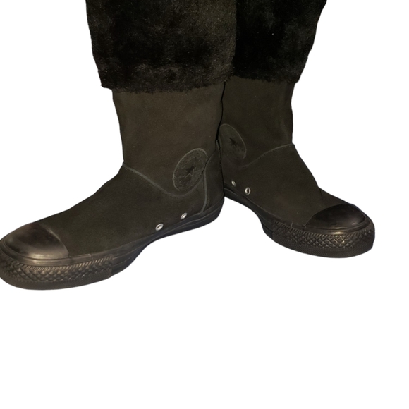 CONVERSE ALL STAR CHUCK TAYLOR "ANDOVER" SUEDE ANKLE SNEAKER BOOT SZ 5 - Picture 2 of 7